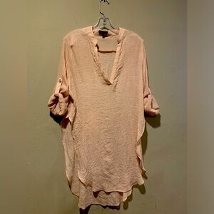 Aakaa sheer tunic size small